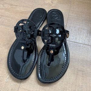 Tory Burch Miller sandals black 8